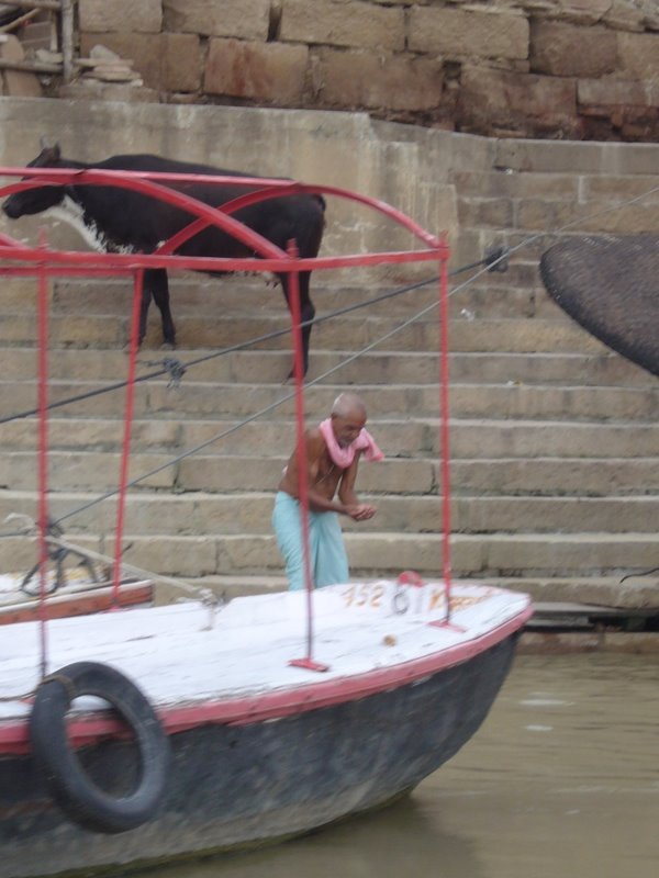 Travel - India - Varanasi - Gangees Boattrip